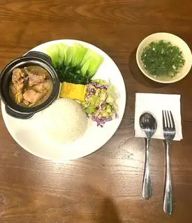 Hình ảnh Cơm gà rang gừng