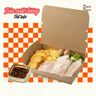 BÚN NƯỚC TƯƠNG THỊT LUỘC - 62.000 ₫ tại BUNBUN EATERY - Bún Nước Tương & Bún Mắm Nêm - Lê Văn Sỹ