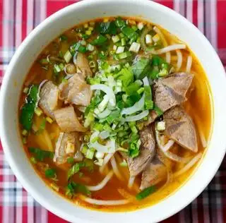 Hình ảnh bún bò nạm - gân
