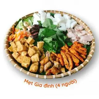 Mẹt gia đình - 4 người - 260.000 ₫ tại Bún Đậu Mắm Tôm Hương Mơ - Đường Số 12