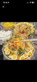 Hình ảnh Bánh Tráng trộn Khô bò lòng đào