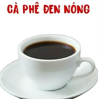 Hình ảnh Cà Phê Đen Nóng