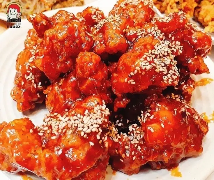 Gà Viên Sốt Cay - 49.000 ₫ tại BaBe Ăn Vặt Quán - Gà Rán & Pizza - Phạm Văn Đồng
