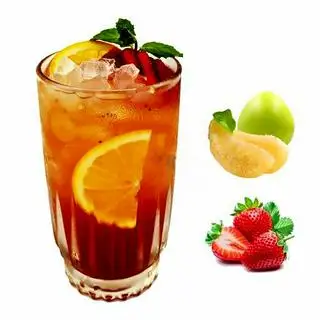 Hình ảnh Trà xanh cam dâu bưởi