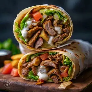 Burrito đặc biệt lớn (Thịt nướng) - 99.000 ₫ tại Burrito Gấu Béo - Gò Dầu