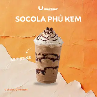 Socola phủ kem - 43.000 ₫ tại U Ground - Mỳ Cay, Gà Rán & Trà Sữa - Nguyễn Văn Luông