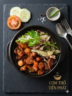 Hình ảnh Thố gà - bò - xá xíu