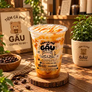 Hình ảnh Cà phê caramel muối - 360ml