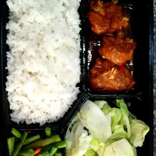 Hình ảnh Cơm sườn chua ngọt