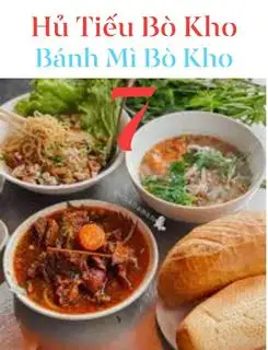 Hủ tíu bò kho  - 65.000 ₫ tại Điểm Tâm 39 - Hủ Tiếu Mì & Sủi Cảo - Lê Văn Sỹ