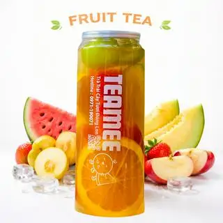 Trà trái cây - Mix fruit tea - 500ml - 58.000 ₫ tại TEAMEE - Trà Trái Cây Tươi Đóng Lon - Calmette