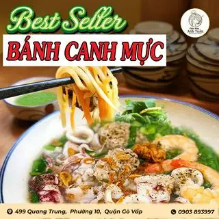 Bánh Canh Mực Đặc Biệt - 75.000 ₫ tại Cháo Hàu Anh Tuấn - Huỳnh Văn Bánh