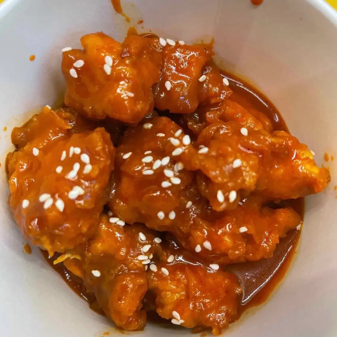 Gà Viên Sốt Cay - 140.000 ₫ tại Tiệm Tokbokki Bánh Gạo & Chả Cá Sốt Cay Hàn Quốc Oppa 888 - Đường 17