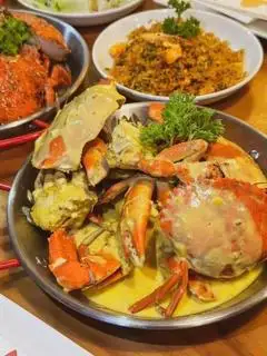 Hình ảnh cua thịt sốt trứng muối 3 con 1kg