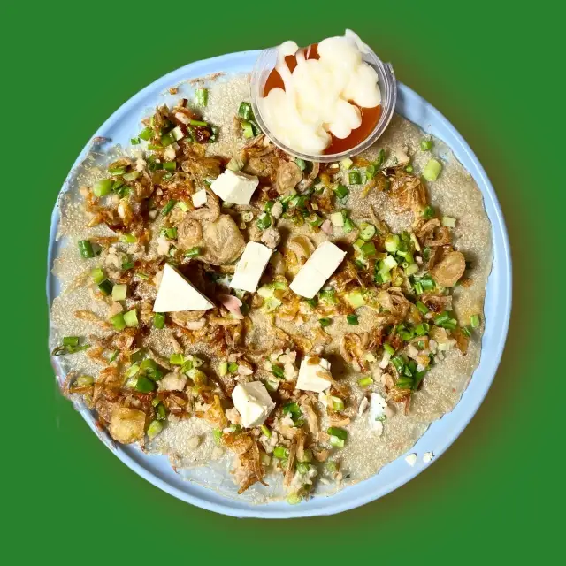 Bánh Tráng Nướng + Phô Mai - 27.000 ₫ tại Bánh Tráng Nướng Sushi - Nguyễn Phúc Nguyên 