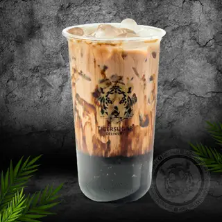 Hình ảnh Đường nâu trà đen sữa - size L