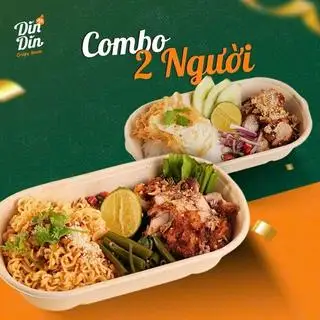 Combo 2 Người - 120.600 ₫ tại Din Din - Cơm, Mì Trộn & Gà Chiên Polo - Nguyễn Lâm