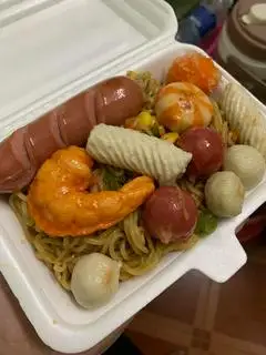 Hình ảnh Mỳ trộn viên hồ lô
