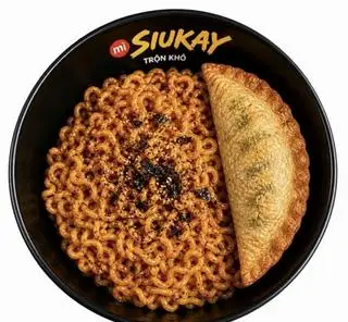 Hình ảnh Mì SiuKay phô mai khô + mandu hải sản
