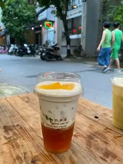 Hình ảnh Trà đào sữa