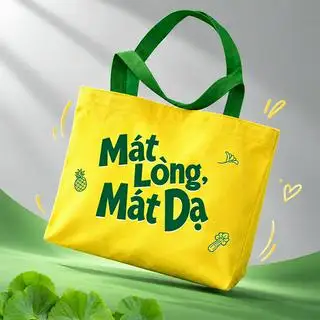 Hình ảnh TÚI TOTE MẪU 1 (Túi màu vàng)