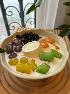 Hình ảnh Chè khoai dẻo pudding