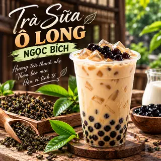 Hình ảnh Trà Sữa Ô Long Ngọc Bích