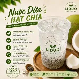 Hình ảnh Nước dừa hạt chia