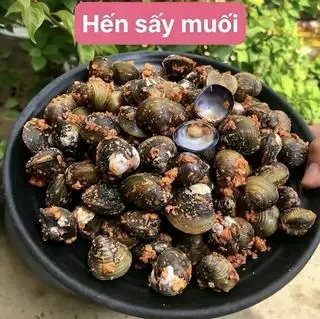 Hình ảnh Hến Sấy Muối Ớt -1kg 