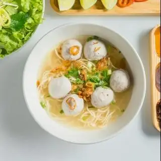 Hình ảnh bún mọc không chả