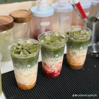 Hình ảnh Matcha Mix Vị Chuối / Dâu