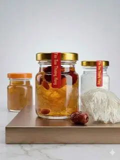 Hình ảnh Yến chưng hạt chia táo đỏ