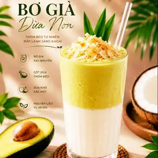 Hình ảnh Bơ già dừa non