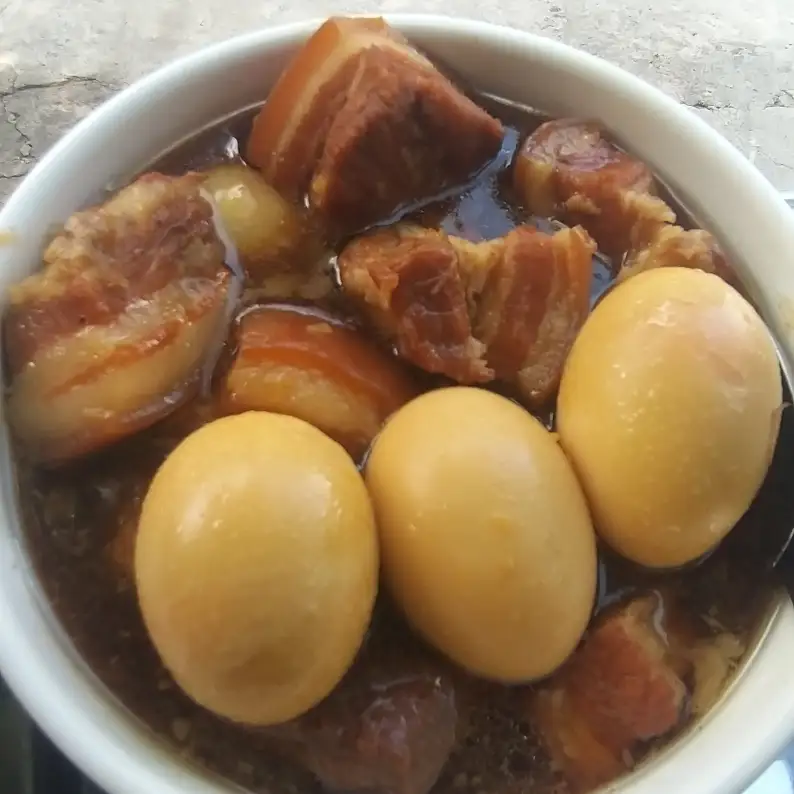 Hình ảnh thịt kho trứng