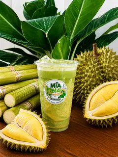 Mía sầu riêng - 21.000 ₫ tại Nước Mía & Rau Má Mix - Lê Hoàng Phái