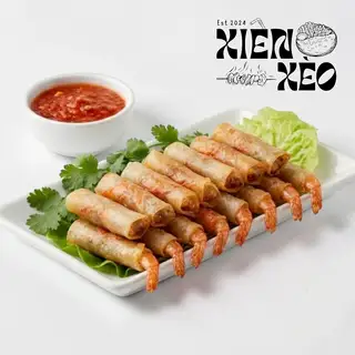 Chả Ram Tôm Đất (3 cuốn) - 12.000 ₫ tại Xiên Food - Xiên Que Tự Chọn, Gà Rán & Nem Chua Rán - Lê Văn Lương