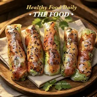 Hình ảnh Set 5 gỏi cuốn Xá Xíu