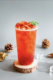 Trà Dâu Tây Trân Châu ly 700ml - 27.000 ₫ tại HUGO - Cafe Kem Dẻo & Sữa Chua Đá - Âu Cơ