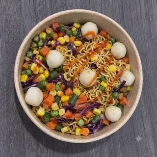 Hình ảnh Mỳ trộn xúc xích x2
