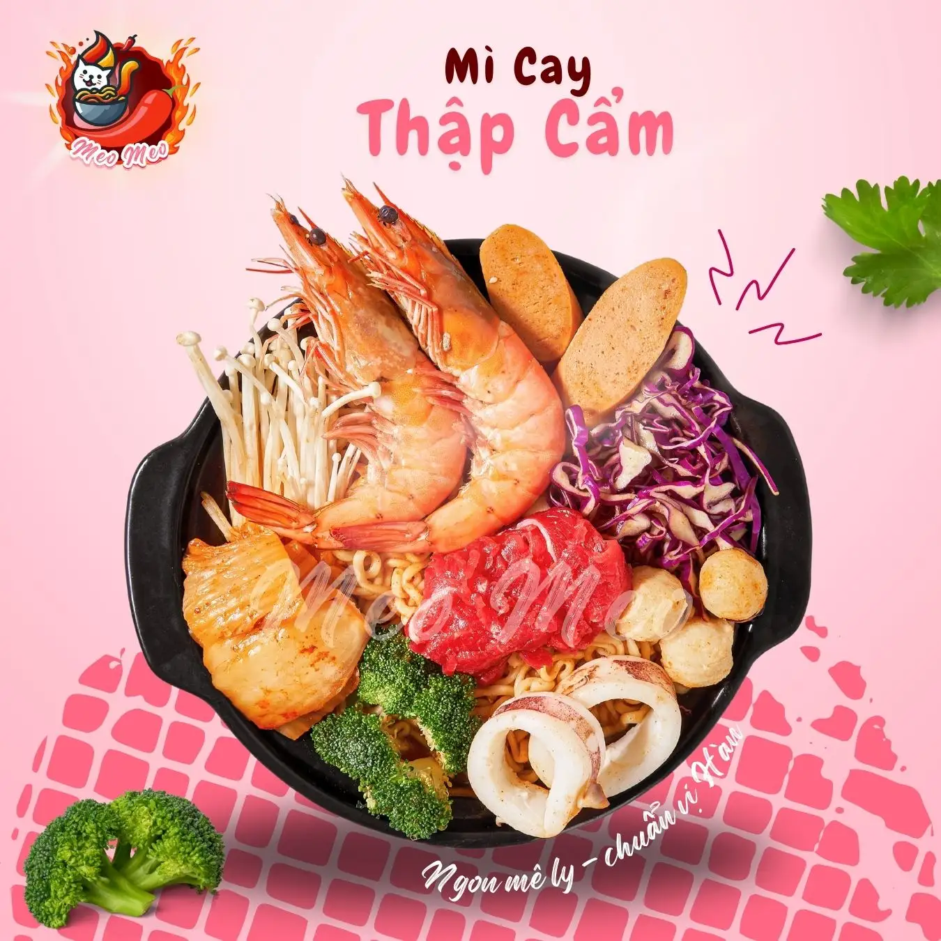 Mì cay Thập Cẩm - 82.000 ₫ tại Mì Cay Meo Meo - Tam Hà
