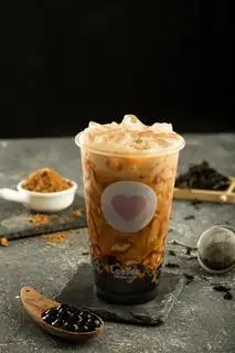 Hình ảnh Ô long sữa trân châu đường đen