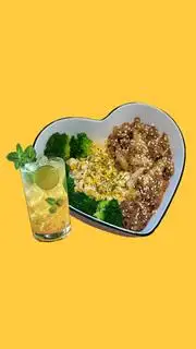 Hình ảnh Cơm bò bulgogi + đồ uống