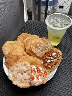 Hình ảnh Xôi chiên pate thịt nhừ