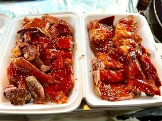Hình ảnh COMBO NỬA VỊT DA GION TANG 3 banh bao chiên