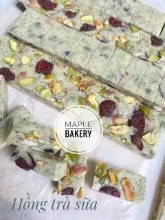 Hình ảnh Kẹo Nougat Hồng Trà Sữa 100g
