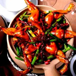Cháo hương hành + ếch Singapore - 1 con  - 50.000 ₫ tại Kallang - Cháo Ếch Singapore -  Võ Văn Kiệt