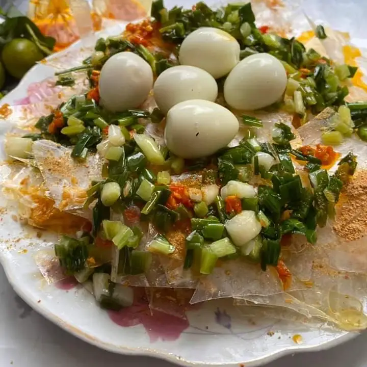 Bánh Tráng Trộn Mỡ  Hành trứng  - 25.000 ₫ tại Bánh Tráng Trộn Nguyễn An Ninh - Chung Cư Ngô Gia Tự