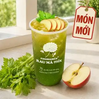 Nước ép Cần Tây Táo - 35.000 ₫ tại Rau Má Mix - Nước Ép & Trà Trái Cây - 54 Hồ Tùng Mậu