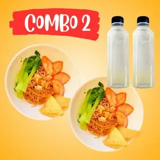 combo 2: 2 Mì Hoành Thánh Xá Xíu TẶNG 1 chai Sâm - 145.000 ₫ tại Thiên Khải Mì Gia - Dương Quảng Hàm