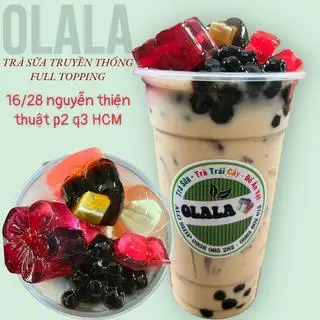 trà sữa truyền thống full topping size L  - 47.000 ₫ tại Trà Sữa Nhà Làm Olala - Nguyễn Thiện Thuật